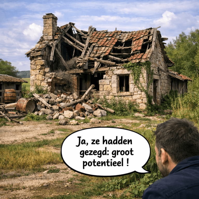 ls je de vastgoedadvertentie in het Frans niet hebt begrepen