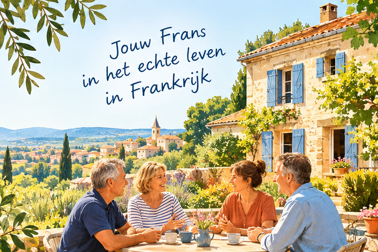 Jouw Frans in Frankrijk - online conversatiecursus met Jérôme